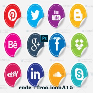 دانلود رایگان آیکن شبکه های اجتماعی free.iconA15