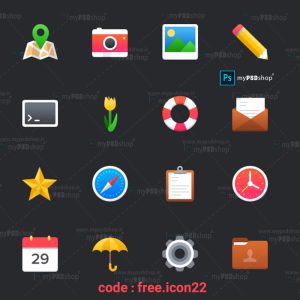 دانلود رایگان آیکن های مختلف کاربردی free.icon22