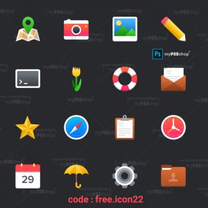 دانلود رایگان آیکن های مختلف کاربردی free.icon22