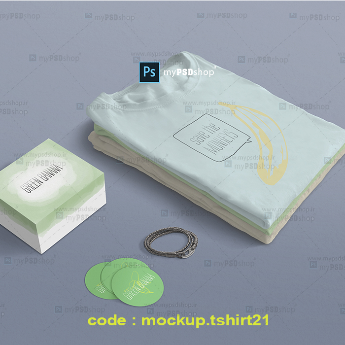 دانلود موکاپ تیشرت برند mockup.tshirt21