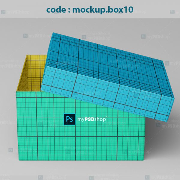 دانلود موکاپ جعبه و کارت بسته بندی کفش mockup.box10