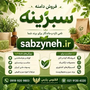دامنه سبزینه sabzyneh.ir-خرید دامنه رند